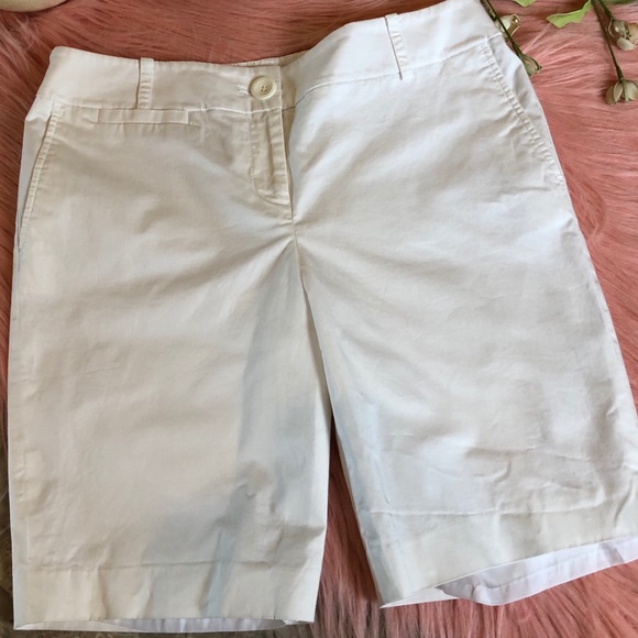 ann taylor loft bermuda shorts